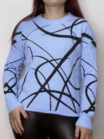 Свитер Kosta 95711-1 l.blue - делук