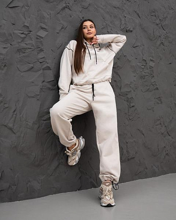 Костюм Спорт Azna ДП167 beige - делук