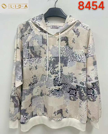 Батник Lida 8454 beige - делук