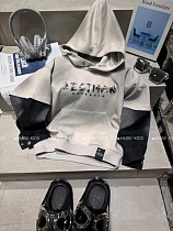 Батник Fashion Kids H26532 l.grey - делук