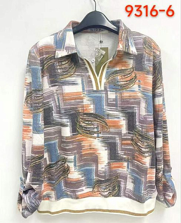 Свитер Lida 9316-6 blue - делук