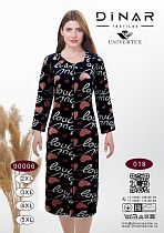 Халат Imlion 90006-018 black - делук