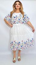 Платье Romeo Life 718 white - делук