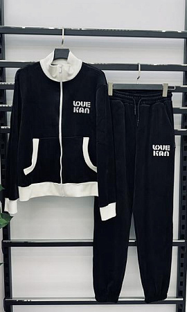 Костюм Спорт Lovekan 1572 black - делук