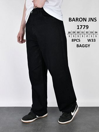 Джинсы God Baron 1779 black - делук