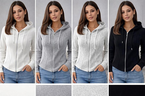 Кофта X-Ray 6691 d.grey - делук