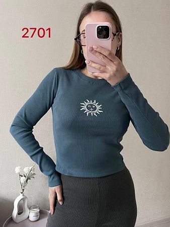 Свитер Fsn 2701 blue - делук