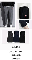 Штаны Спорт Giang A2418 black - делук