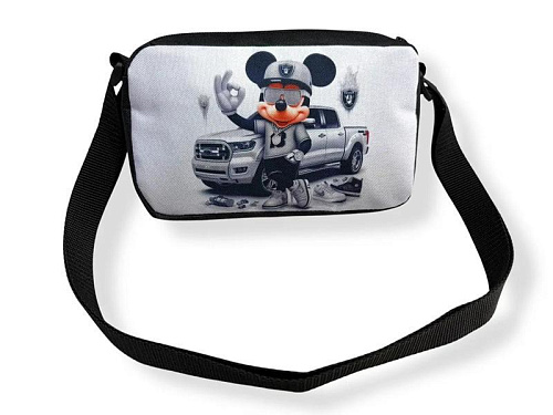 Бананка Fashion Bag NPN09-28 l.grey - делук