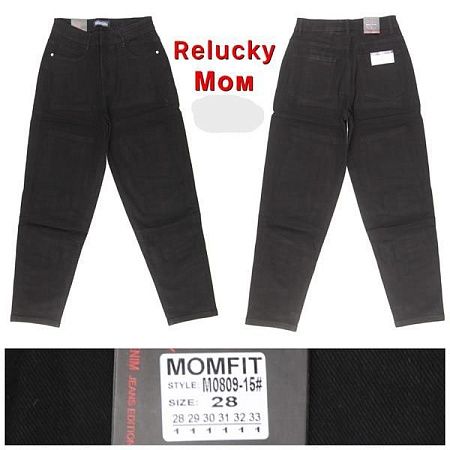 Джинсы Relucky M0809-15 d.grey - делук