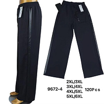 Штаны Спорт Kenalin 9672-4 black - делук