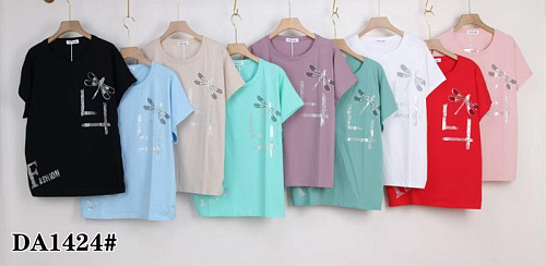 Футболка Xie DA1424 mix - делук
