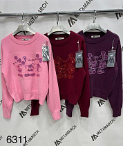 Свитер Met&March 6311 purple - делук