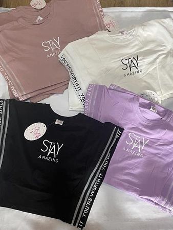 Футболка Zayka ZA543 lilac - делук