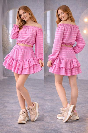 Костюм Karolina KR535 pink - делук