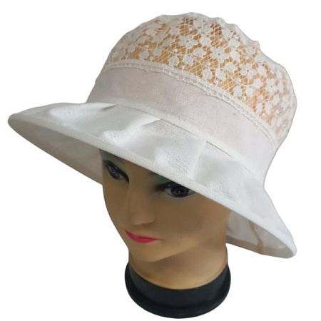 Шляпа Mabi 0778 white - делук