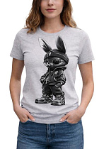 Футболка Alia AL81 grey - делук