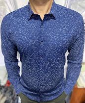 Рубашка Nik 56447 navy - делук