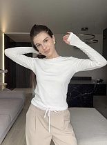 Свитер Arina 4229 white - делук