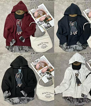 Батник Major 2A20016 black - делук