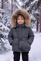 Куртка Delfinka 8602 grey - делук