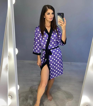 Халат Gull 62-1 purple - делук