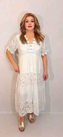 Платье Romeo Life RL375 white - делук