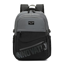 Рюкзак Luna-Bag 5902 black-grey - делук