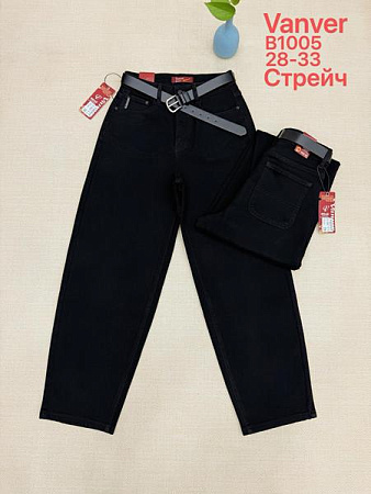 Джинсы Vanver B1005 black - делук
