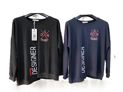 Свитер Immei 6734 black - делук