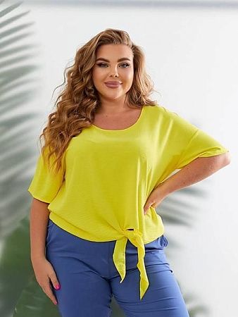 Блузка Bat BT232 yellow - делук