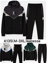 Костюм Спорт Faraon A135 black-green - делук