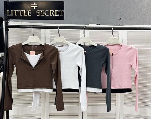 Топ Little Secret 400740 green - делук