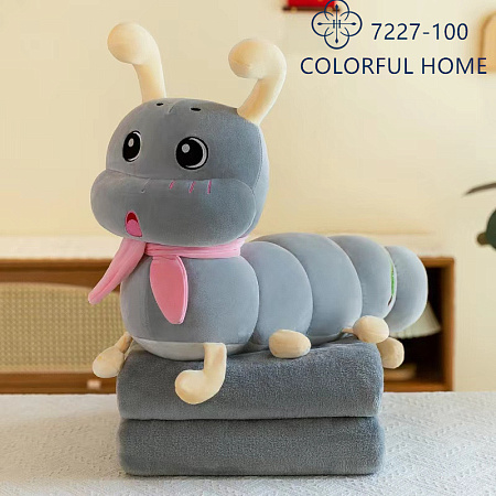 Плед-Игрушка 7227-100 grey - делук