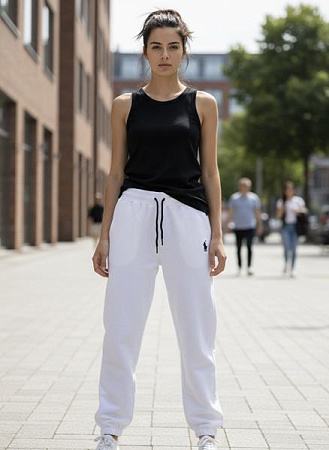 Штаны Спорт Delviago DL741 white - делук