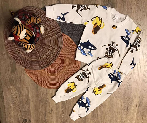 Пижама Safi M324 white - делук