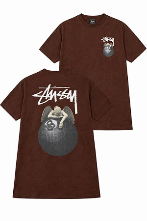 Футболка Bromley 001R04 brown - делук