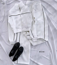 Костюм Спорт Modnulya MD99 white - делук
