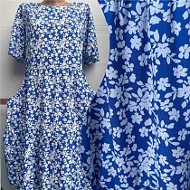 Платье Potok 773 blue-white - делук