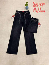 Джинсы Vanver B82162 black - делук