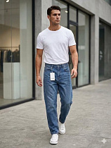 Джинсы Maxim Jeans 26801 blue - делук