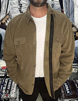 Рубашка Nik 56767 olive - делук