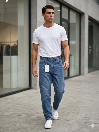Джинсы Maxim Jeans 26801 blue - делук