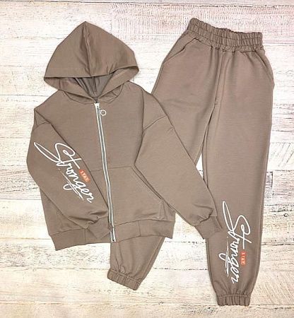 Костюм Спорт Lima Kids 2536 brown - делук