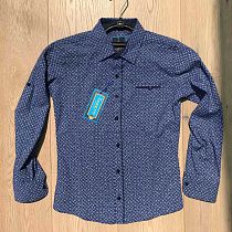 Рубашка No Brand 2129 blue - делук
