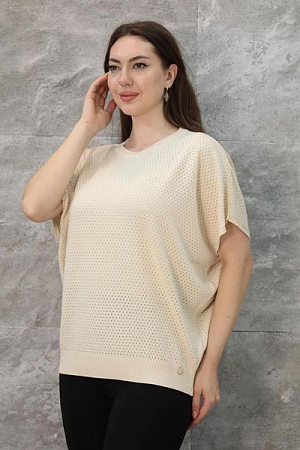 Футболка Julia JL1333 l.beige - делук