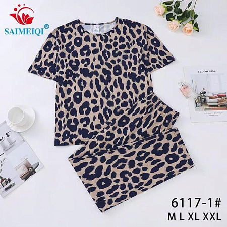 Пижама Estima 6117-1 beige - делук