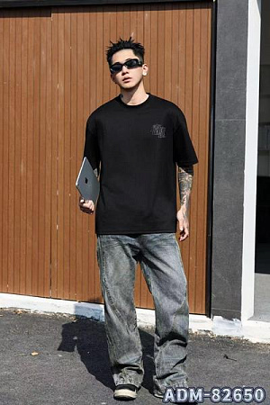 Футболка 2Bro ADM82650 black - делук