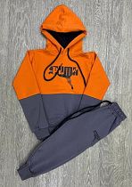 Костюм Спорт Mirwear Kids 254-1 grey-orange - делук