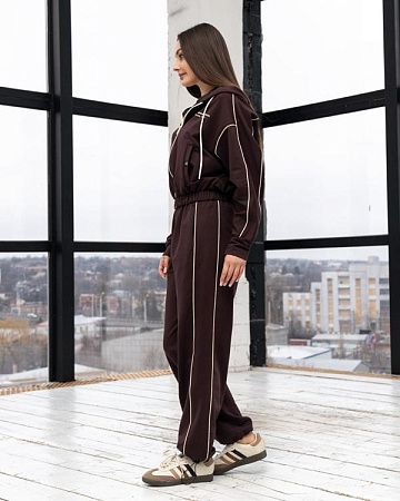 Костюм Спорт Azna Д117 brown - делук